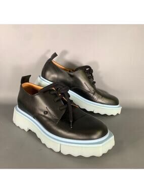 Off-White | Shoes | Offwhite Black Chunky Leather Laceup  display picture 1